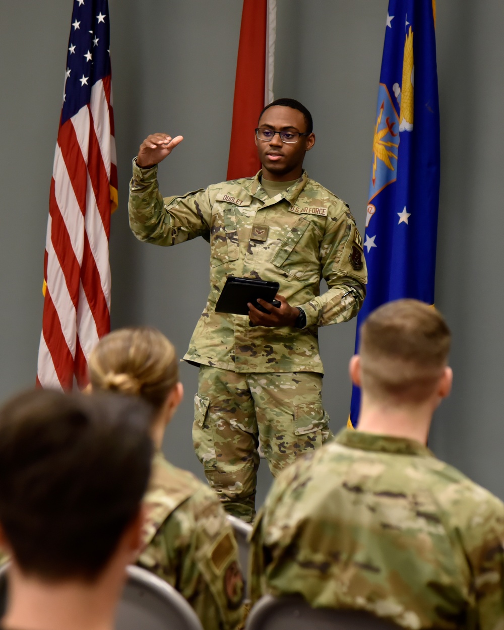 117 ARW Enlisted Advisory Council holds monthly meeting