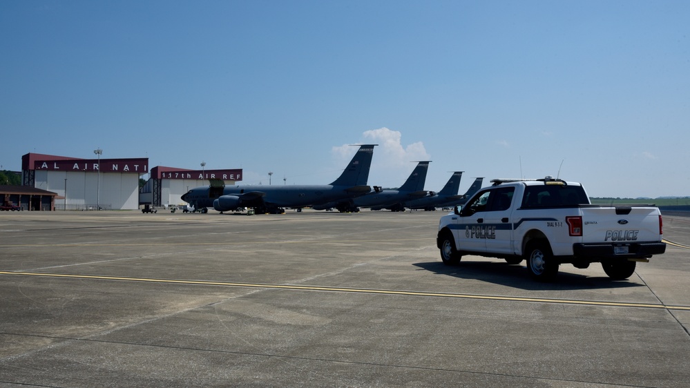 117th Air Refueling Wing KC-135 Stratotanker Fleet Stay Always Ready