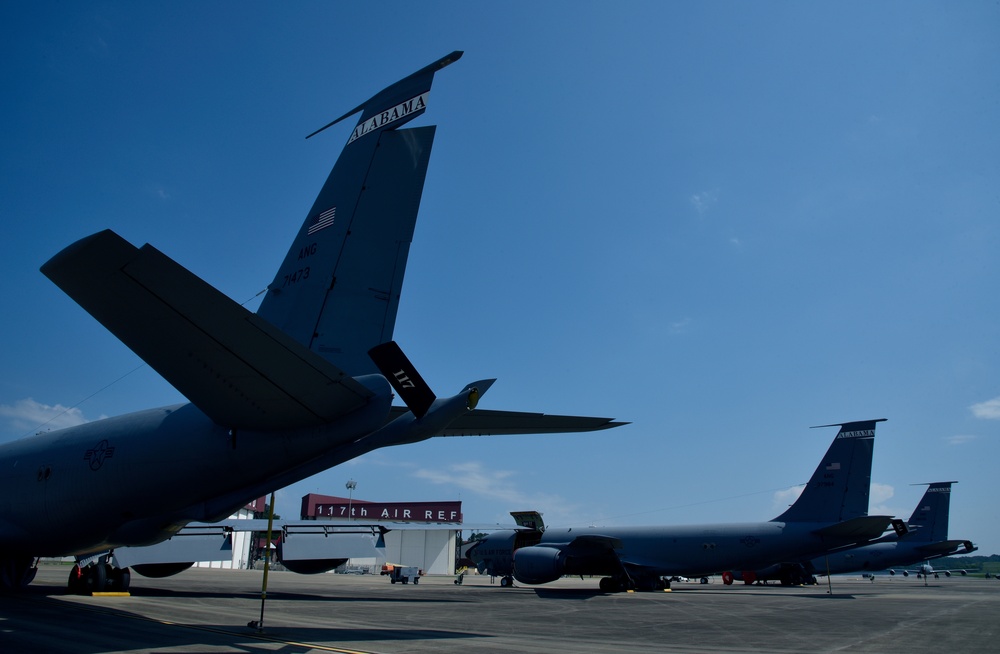 117th Air Refueling Wing KC-135 Stratotanker Fleet Stay Always Ready