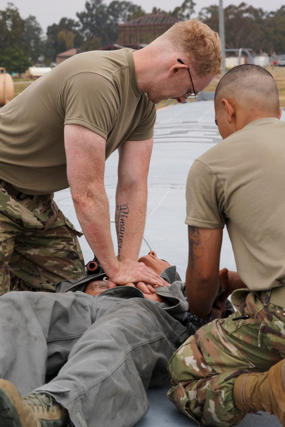 146AW Conducts Confined Space Exercise