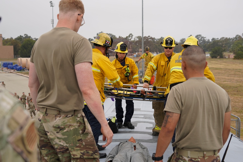146AW Conducts Confined Space Exercise