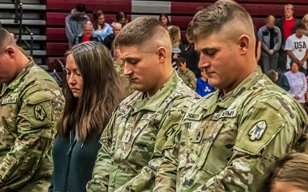 1889th Regional Support Group deploys in support of Operation Inherent Resolve.