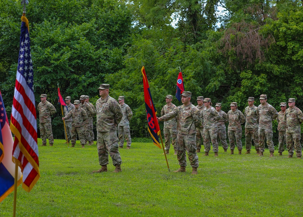 Lt. Col. Hardwick assumes command of 35th ID HHBN