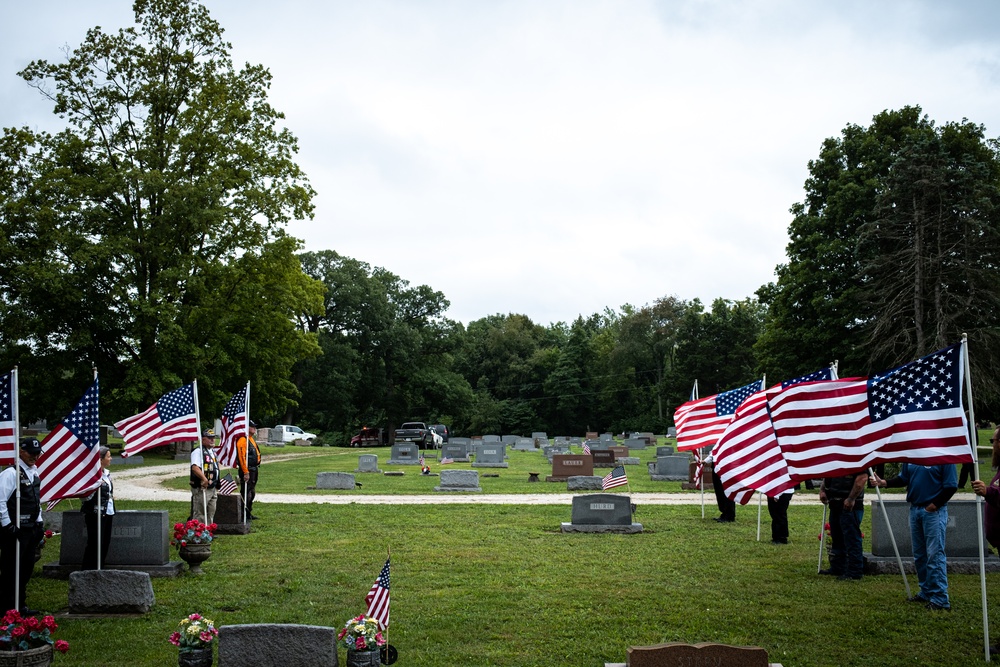 Indiana National Guard renders military funeral honors