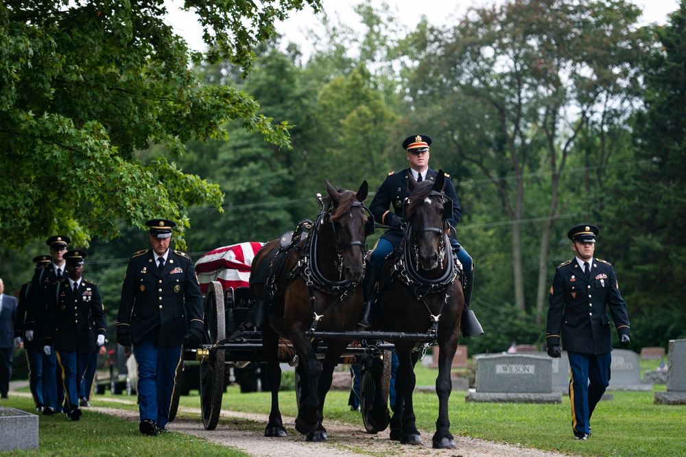 Indiana National Guard renders military funeral honors