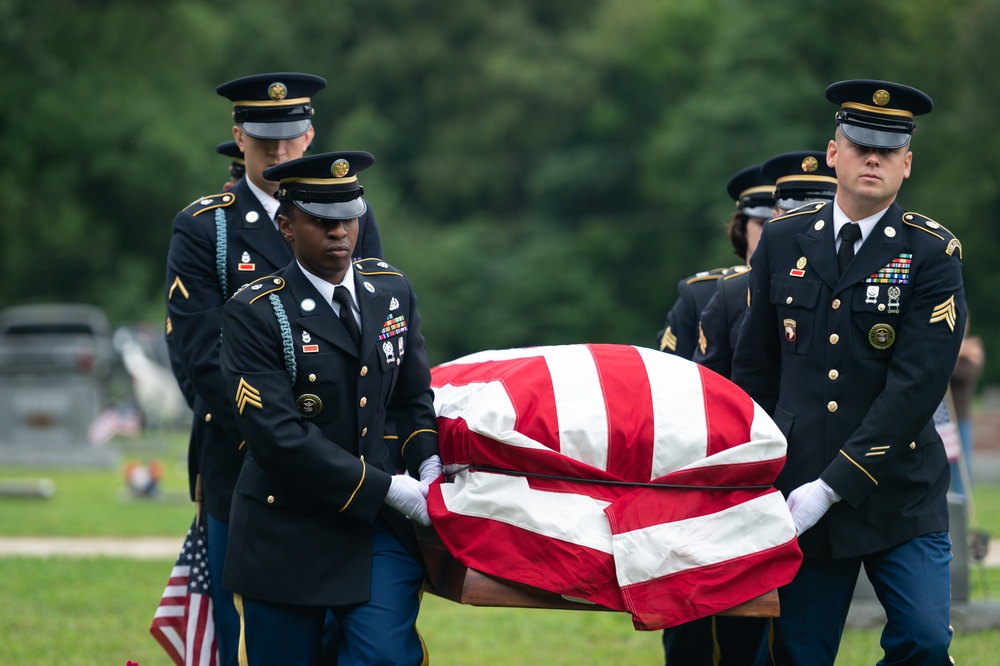 Indiana National Guard renders military funeral honors