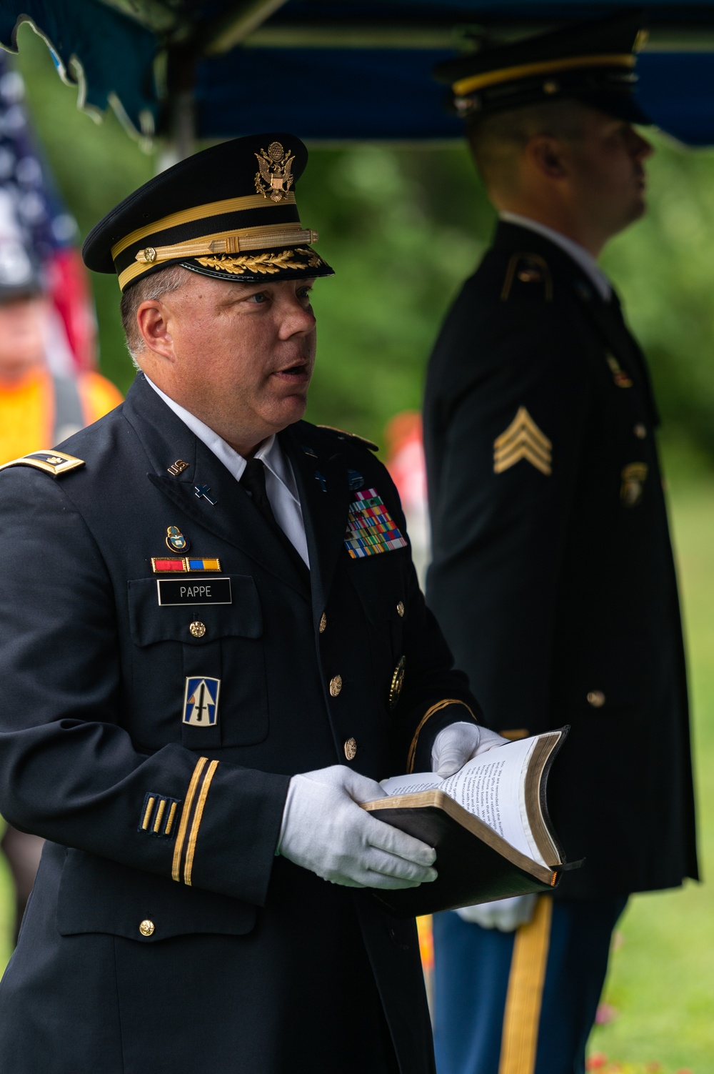 Indiana National Guard renders military funeral honors