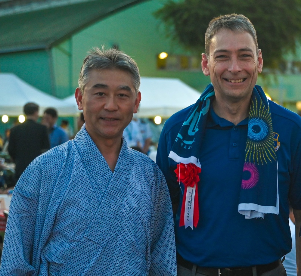 374th leaders, Airmen enjoy local Bon Dance festivals