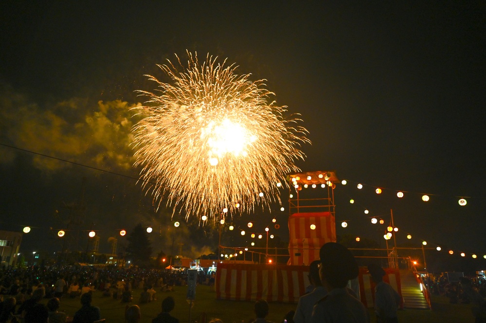 374th leaders, Airmen enjoy local Bon Dance festivals