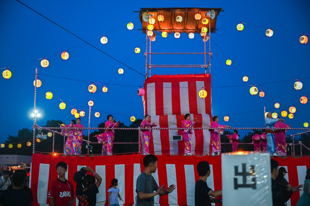 374th leaders, Airmen enjoy local Bon Dance festivals