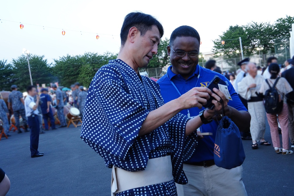 374th leaders, Airmen enjoy local Bon Dance festivals