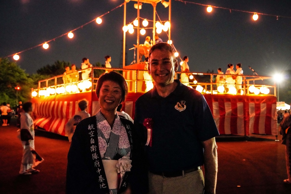 374th leaders, Airmen enjoy local Bon Dance festivals