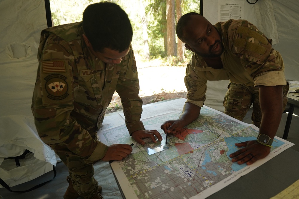 111th Air Support Operations Squadron Conducts First Field Training in Two Years