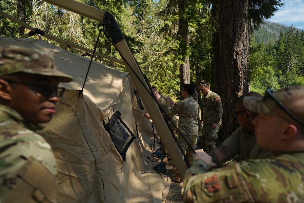 111th Air Support Operations Squadron Conducts First Field Training in Two Years