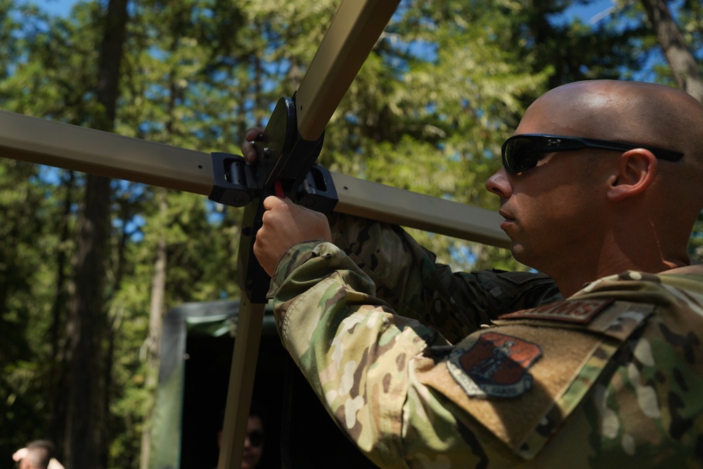 111th Air Support Operations Squadron Conducts First Field Training in Two Years