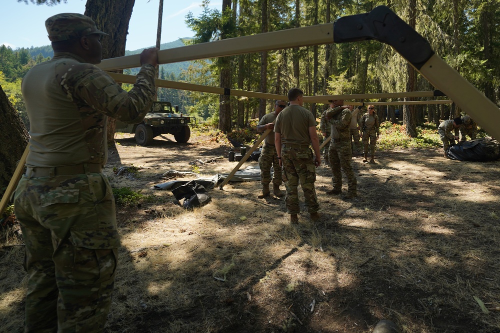 111th Air Support Operations Squadron Conducts First Field Training in Two Years