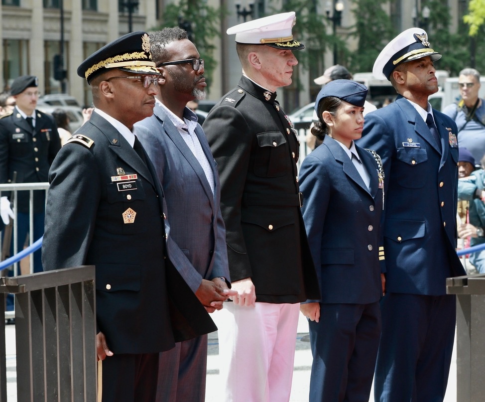 Commander of the Illinois Army National Guard Serves as Grand Marshal of Chicago Memorial Day Parade