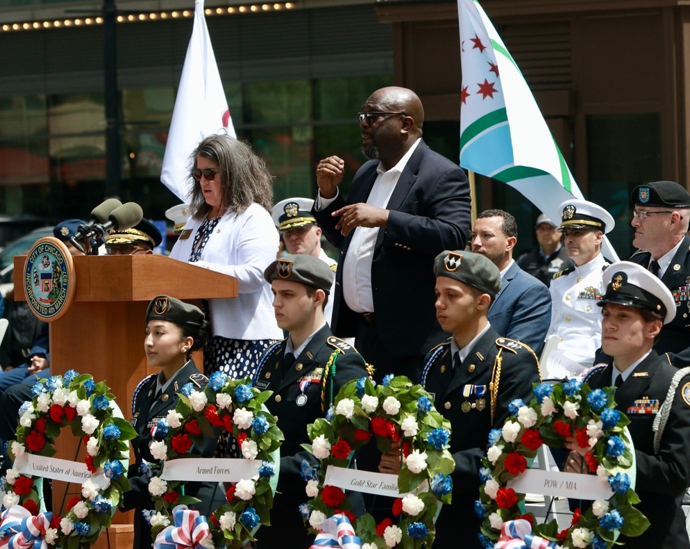 Commander of the Illinois Army National Guard Serves as Grand Marshal of Chicago Memorial Day Parade