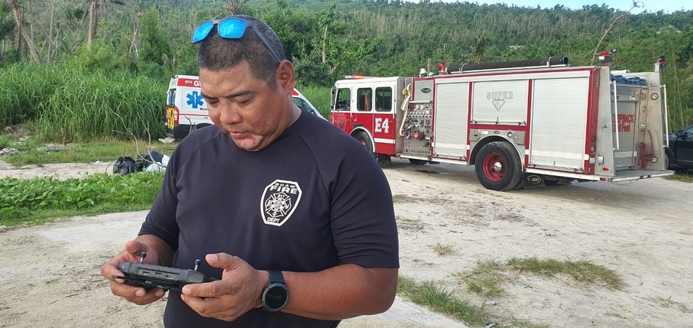 Joint search and rescue off Tanguisson Beach in Guam