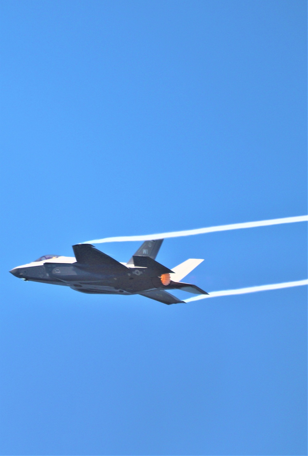 Wisconsin Air National Guard F-35 supports airshow 'dress rehearsal' event at Fort McCoy