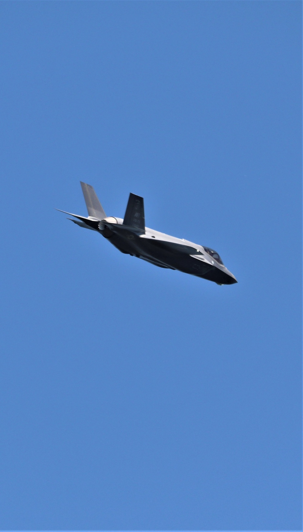 Wisconsin Air National Guard F-35 supports airshow 'dress rehearsal' event at Fort McCoy