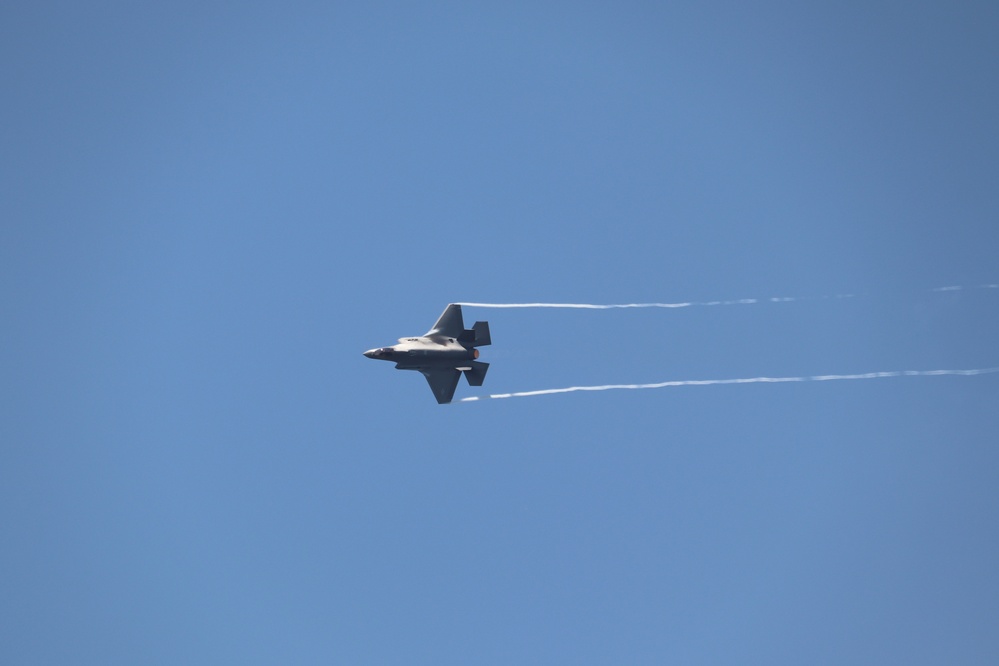 Wisconsin Air National Guard F-35 supports airshow 'dress rehearsal' event at Fort McCoy