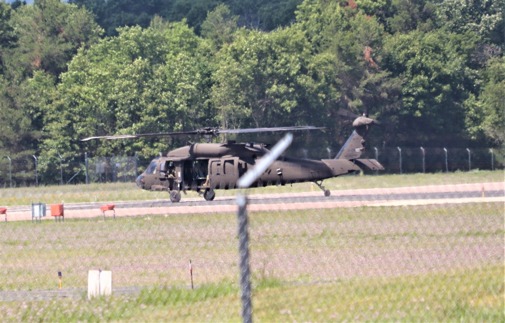 Wisconsin National Guard's 1st Battalion, 147th Aviation Regiment supports airshow 'dress rehearsal' event at Fort McCoy