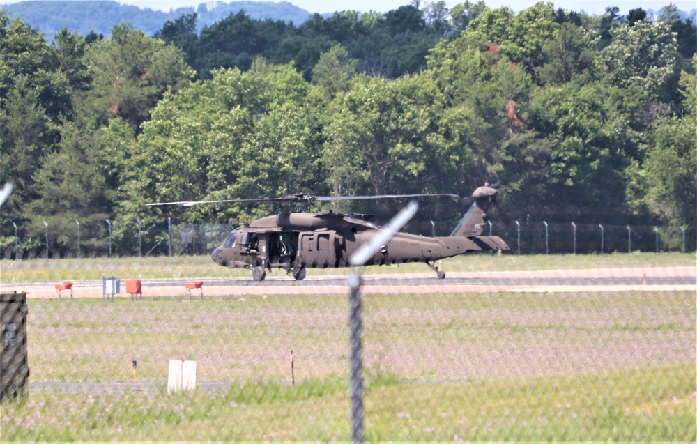 Wisconsin National Guard's 1st Battalion, 147th Aviation Regiment supports airshow 'dress rehearsal' event at Fort McCoy