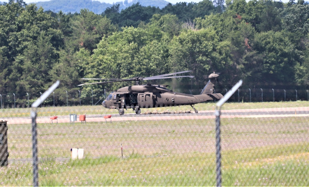 Wisconsin National Guard's 1st Battalion, 147th Aviation Regiment supports airshow 'dress rehearsal' event at Fort McCoy