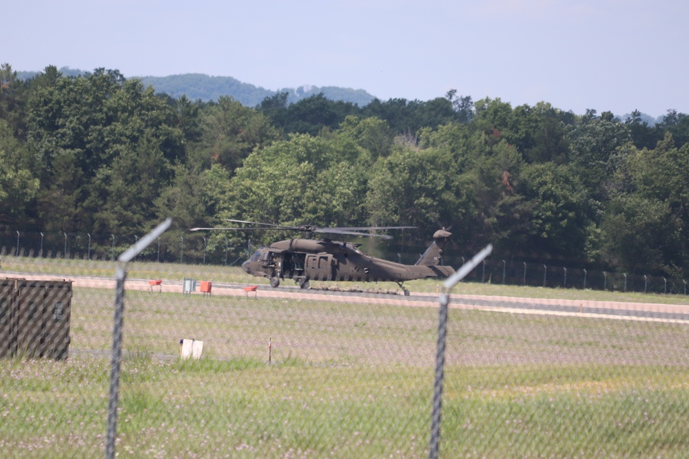 Wisconsin National Guard's 1st Battalion, 147th Aviation Regiment supports airshow 'dress rehearsal' event at Fort McCoy