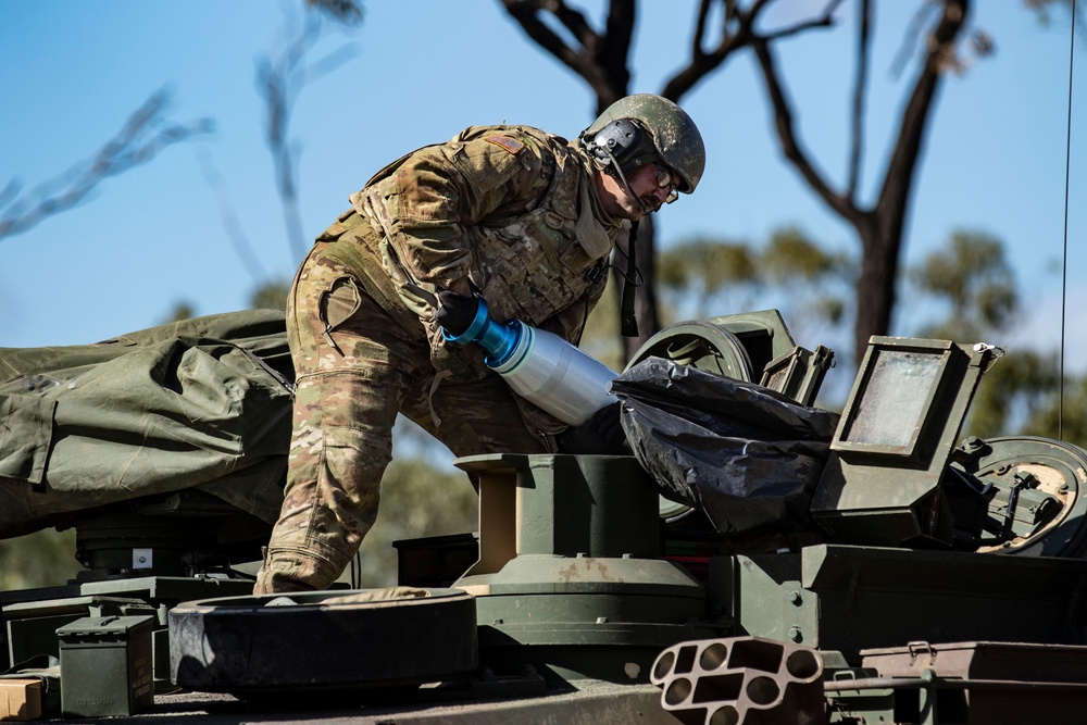 1AD participates in Live Fire Accuracy Screening Test