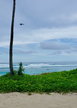 Joint search and rescue off Tanguisson Beach in Guam