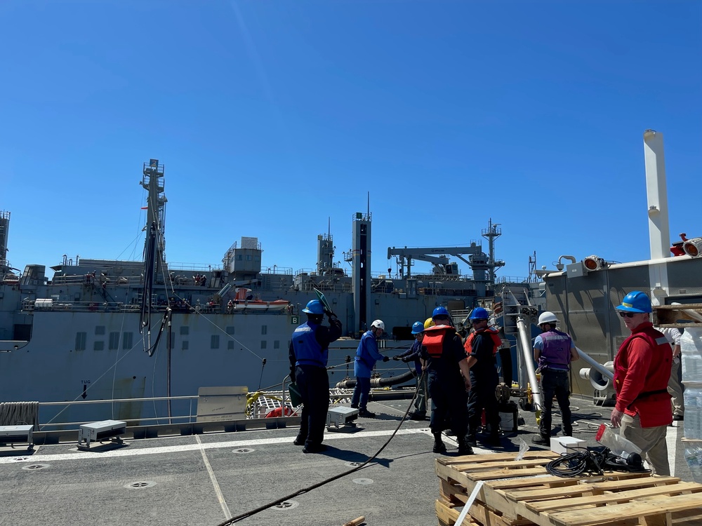 USNS YUMA AND USNS MEDGAR EVERS COMPLETE RAS