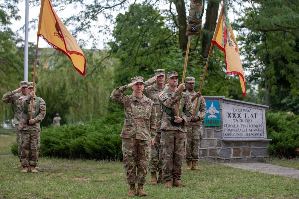 The 3rd Sustainment Brigade assumes mission in Poland