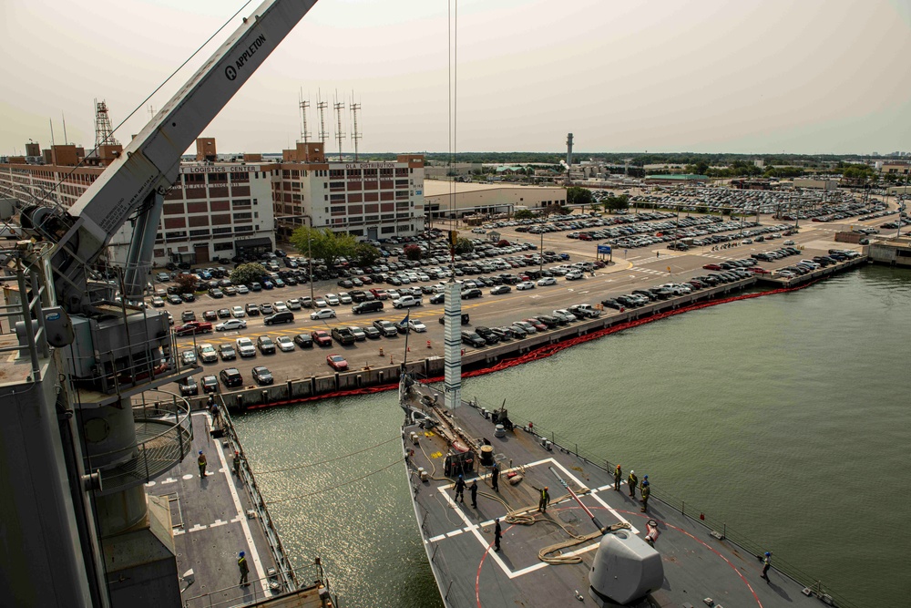 Vertical Launch System (VLS) Re-Arm