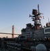 USS Bataan Transits Under The Friendship Bridge On The Suez Canal