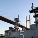 USS Bataan Transits Under The Friendship Bridge On The Suez Canal