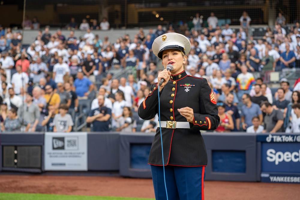 Marine 4th of July Performance at Yankee Stadium