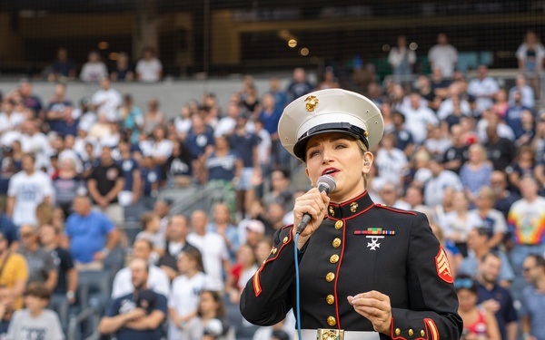 Marine 4th of July Performance at Yankee Stadium