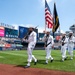 Navy Color Guard Supports 4th of July at Yankee Stadium