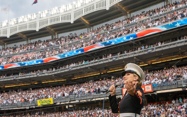 Marine 4th of July Performance at Yankee Stadium