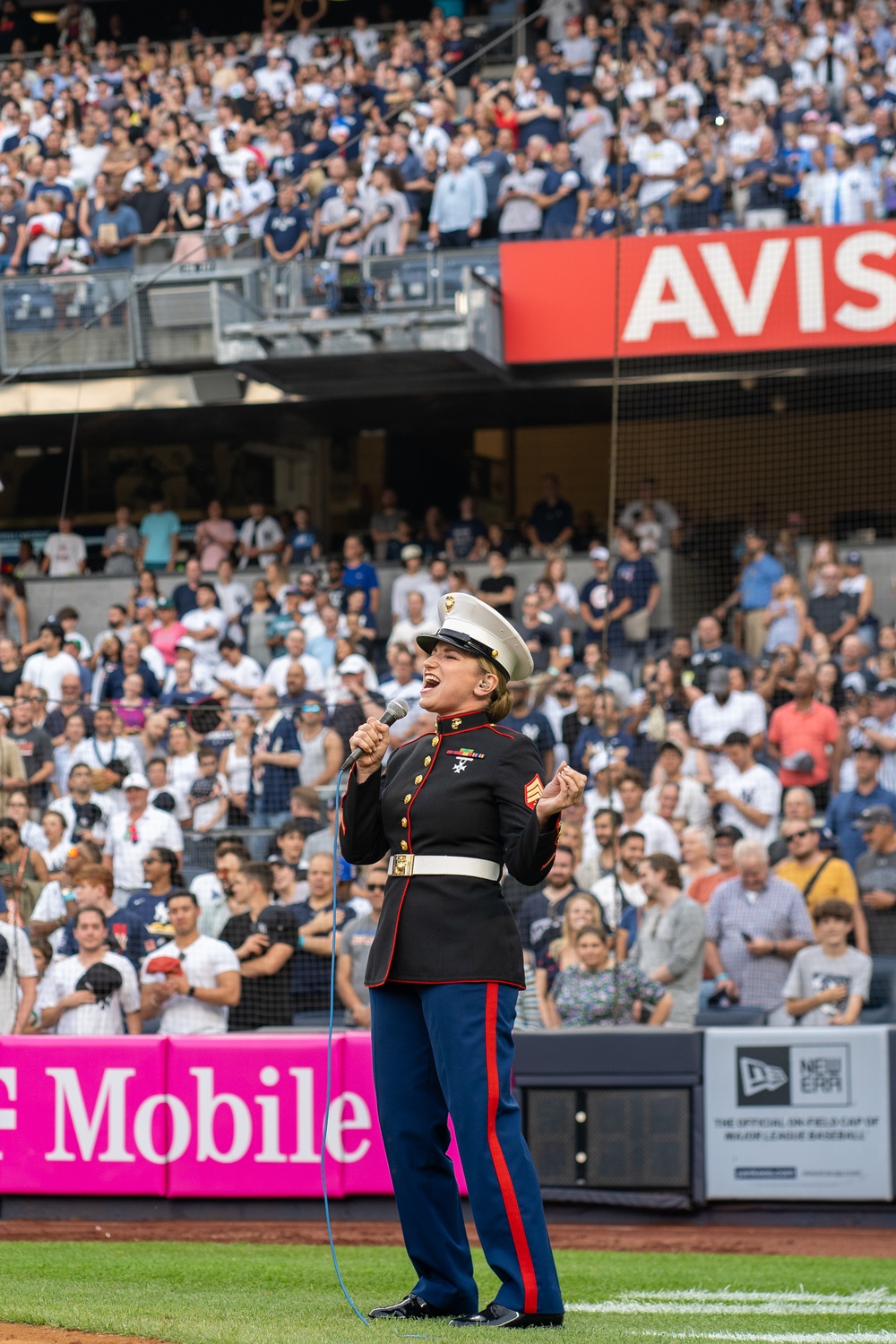 Marine 4th of July Performance at Yankee Stadium