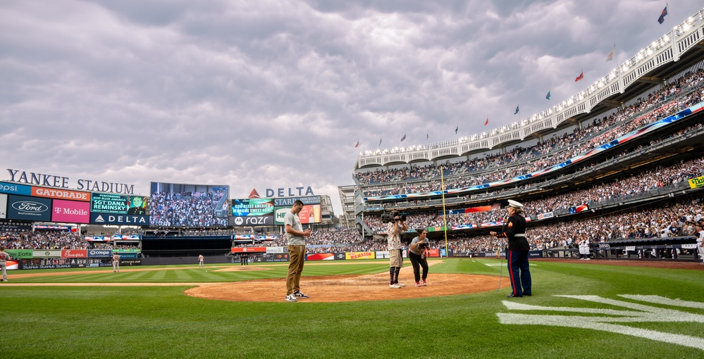 Marine 4th of July Performance at Yankee Stadium