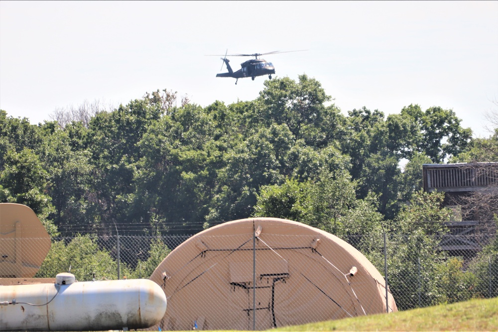 Wisconsin National Guard's 1st Battalion, 147th Aviation Regiment supports airshow 'dress rehearsal' event at Fort McCoy