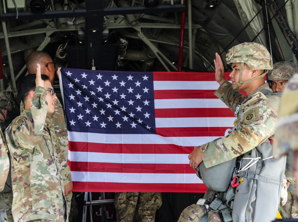 3BCT, 82ABN Conduct C-130 Jumps