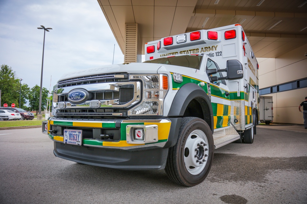 Fort Campbell EMS Receives New Ambulance