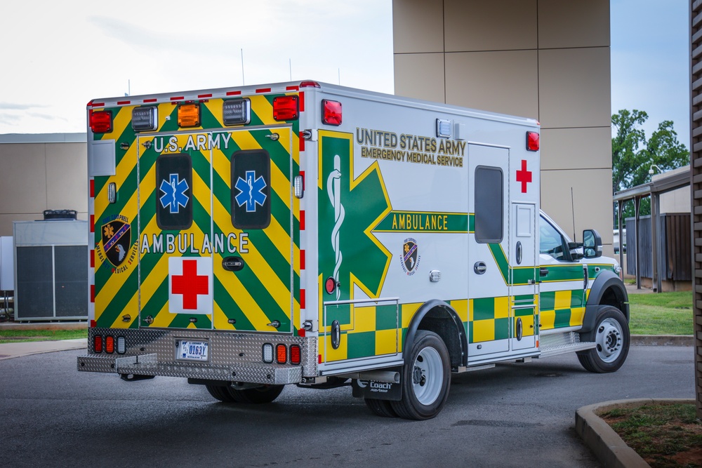 Fort Campbell EMS Receives New Ambulance