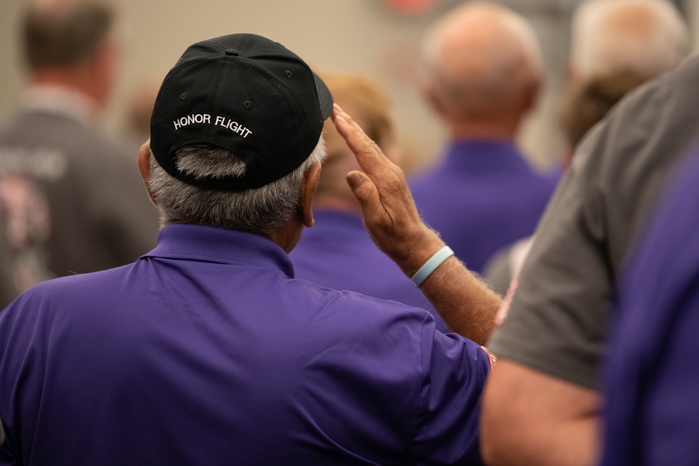 122nd Fighter Wing hosts nation’s first Purple Heart Honor Flight
