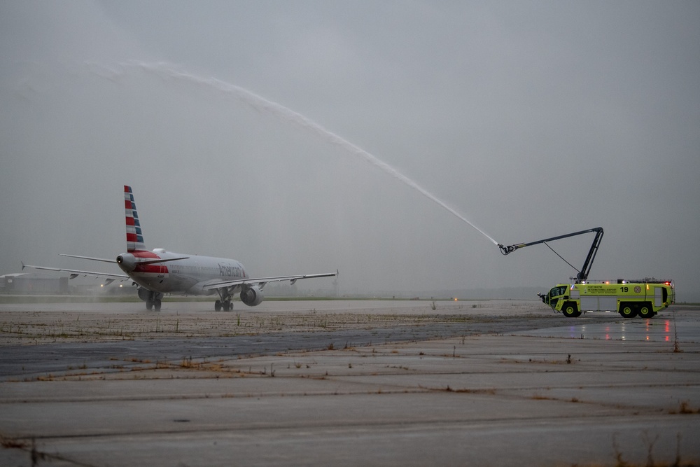 122nd Fighter Wing hosts nation’s first Purple Heart Honor Flight