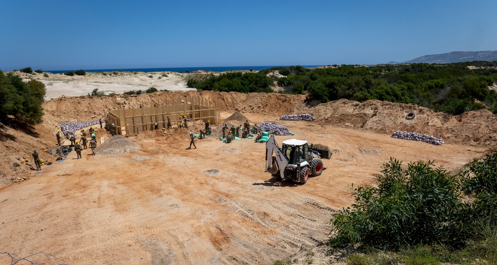 Wyoming Army National Guard engineers join forces with Tunisian engineers in engagement